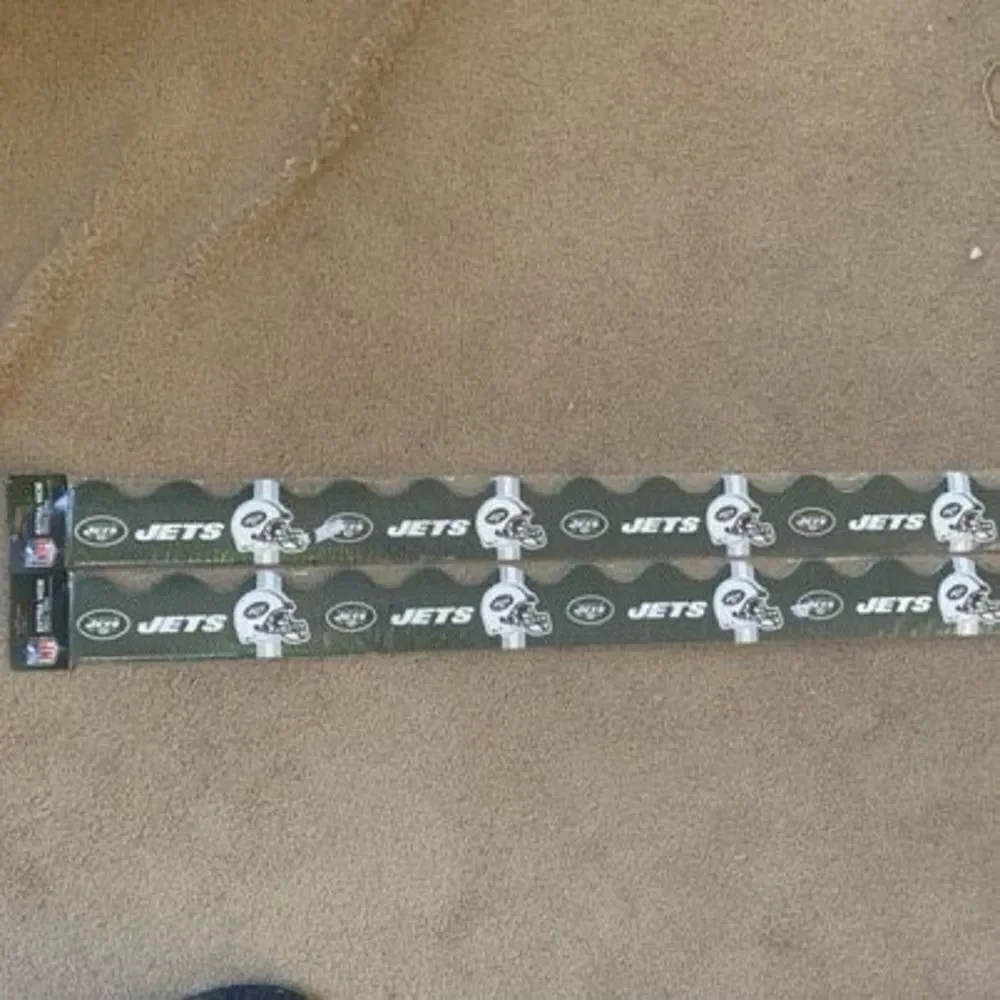 NFL New York Jets Extra Wide Deco Trim 2x37’ Packs